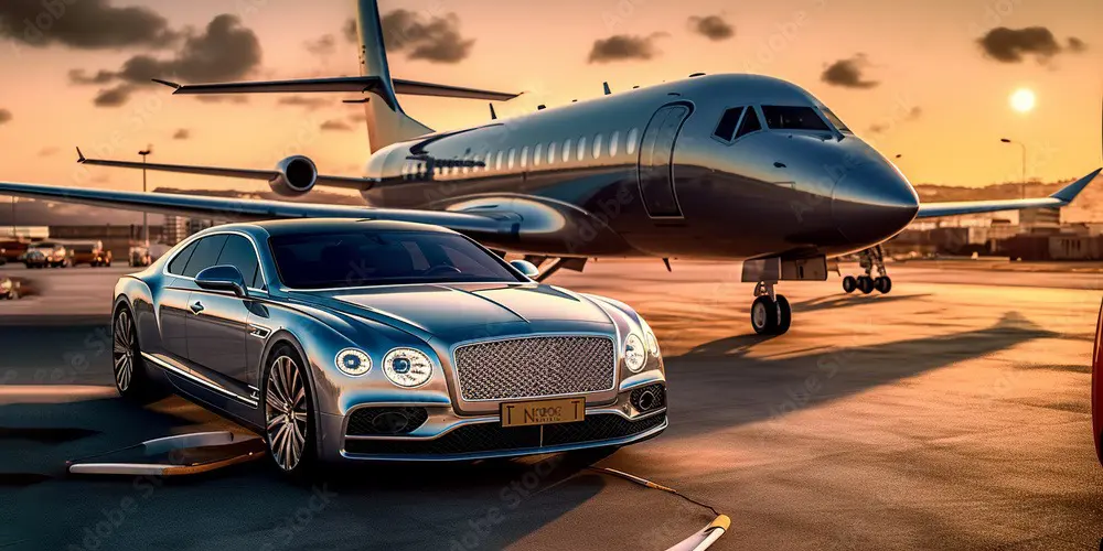 Aiport Plan and car