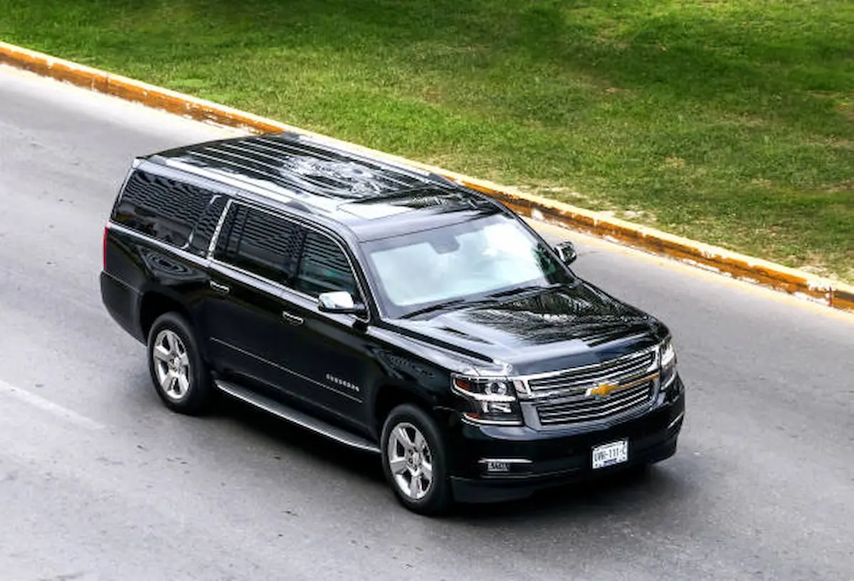 black luxury SUV shared and private shuttle across galvestonHouston And Galveston Limousine