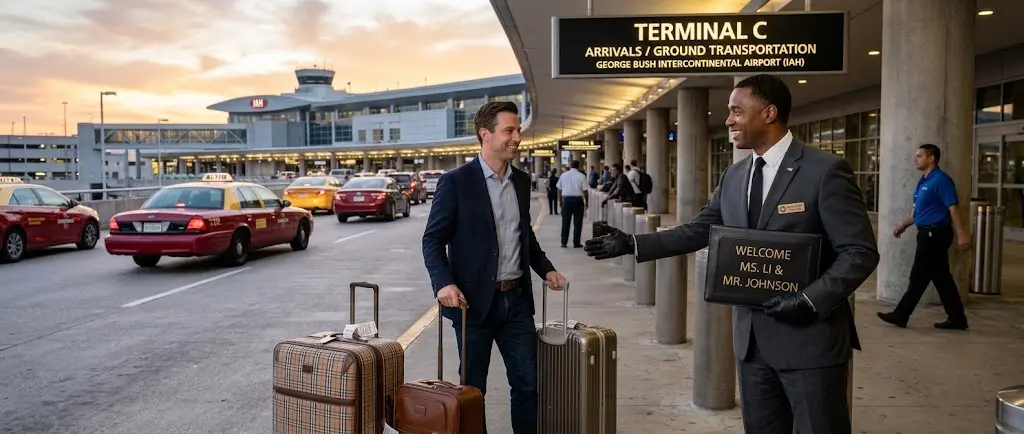 Houston Airports (IAH & HOU) to Galveston Cruise Port Guide | Limo at Houston 2 houston bush airport to galveston cruise terminal pickupHouston And Galveston Limousine